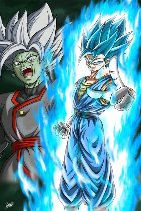 Vegito blue vs Fused Zamasu에 있는 Stacey Green님의 핀