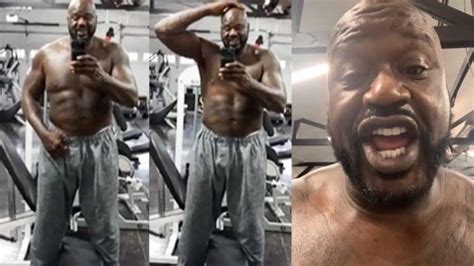 Shaquille O'Neal Shows Off Ripped Pack of Abs at 50 Amid Viral Body ...