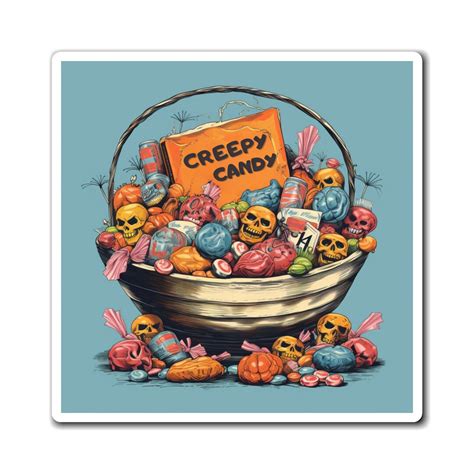 Vintage Halloween Candy Magnet 1950s Retro Halloween Print - Etsy