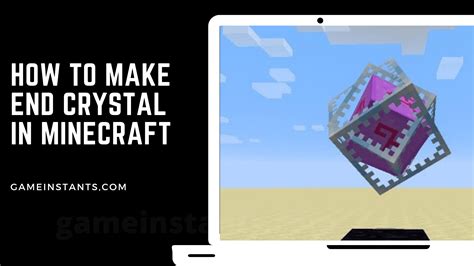 How To Craft End Crystal In Minecraft? Guide - Gameinstants