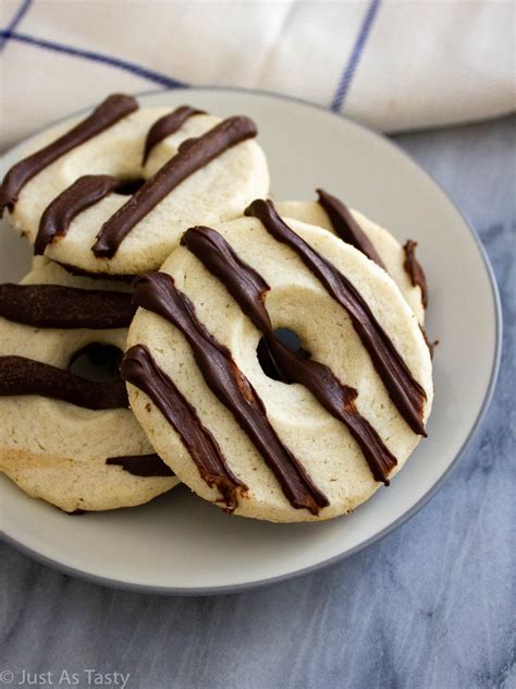 Homemade Fudge Stripe Cookies - Gluten Free, Eggless - Just As Tasty