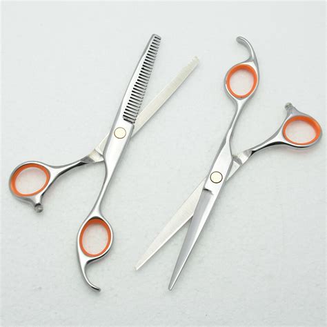 5.5'' 16cm Customized Logo Professional Human Hair Scissors Salon Hairdressing Scissors Cutting ...