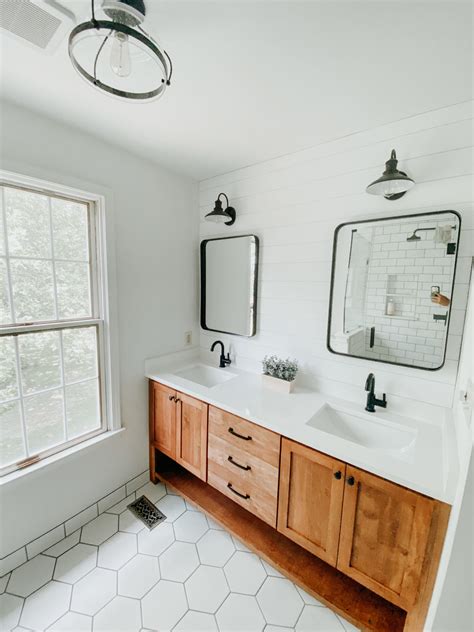 Our Modern Farmhouse Bathroom Remodel - Jordan Lee Dooley