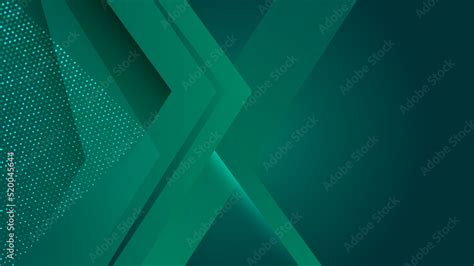 Modern dark green abstract geometric background wallpaper design. Design for poster, template on ...