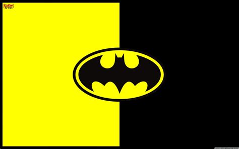 Batman Computer Black Yellow Wallpapers - Wallpaper Cave