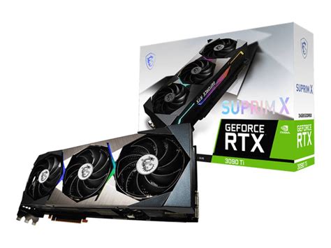 MSI RTX 3090Ti Suprim X - ราคาการ์ดจอ