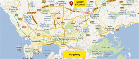 SHENZHEN PORT MAP - ToursMaps.com