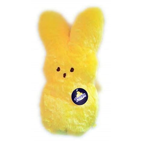 peeps bunny shaggy yellow - 15" - Walmart.com - Walmart.com