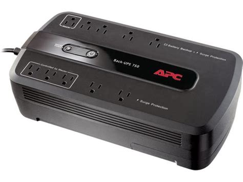 APC BE750G Back-UPS 750 VA 10-outlet Uninterruptible Power Supply (UPS)-Newegg.com