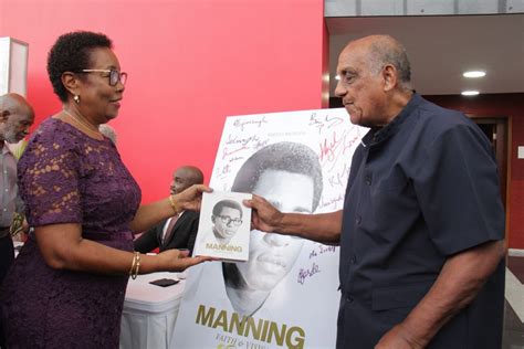 Patrick Manning biography launched - Trinidad Guardian