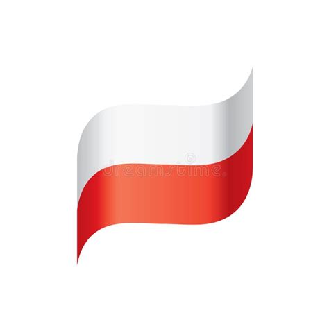 Poland Flag, Vector Illustration Stock Vector - Illustration of ...