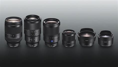 Sony Announces 4 Full-frame E-mount Lenses, 2 New Ultra-wide & Fisheye ...