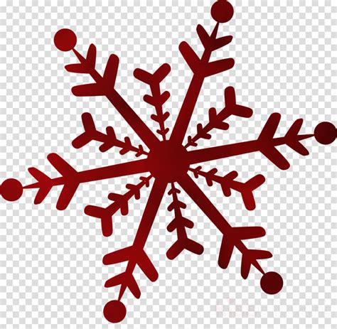 Free Red Snowflake Cliparts, Download Free Red Snowflake Cliparts png images, Free ClipArts on ...