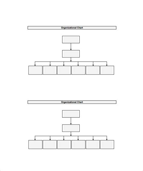 FREE 27+ Sample Organizational Chart Templates in PDF | MS Word | Excel