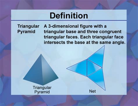 Definition--3D Geometry Concepts--Triangular Pyramid | Media4Math