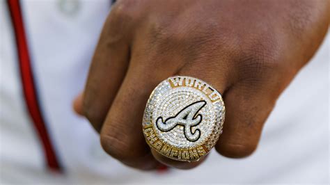 See the Atlanta Braves 2021 World Series Championship Ring