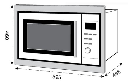 Midea 60cm Inbuilt Microwave Oven - MVI28GSS