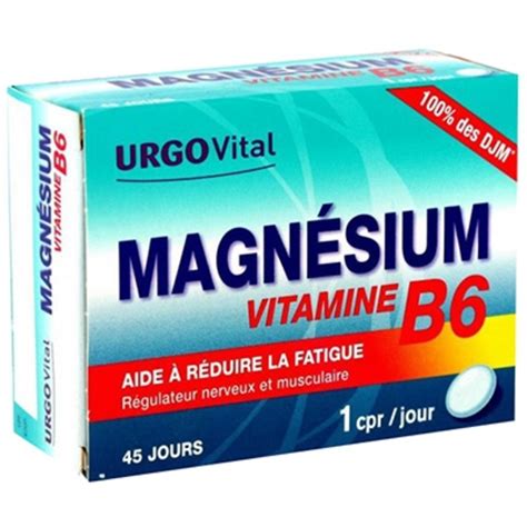 Prix d'Urgo Govital magnésium vitamine B6 - boite de 45 comprimés