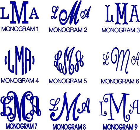 3 Initial Monogram Fonts Free | NAR Media Kit