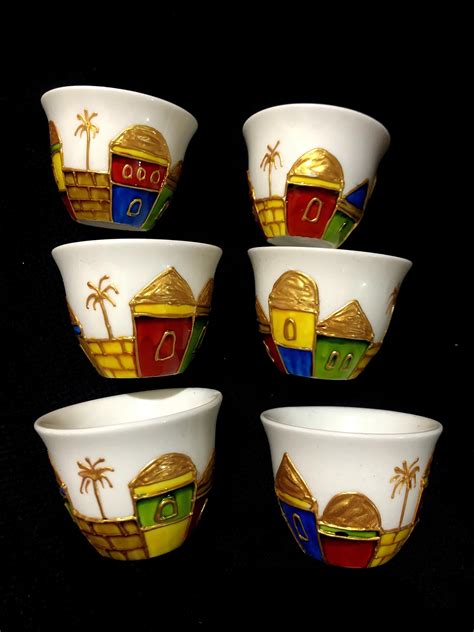 Arabic Coffee Cups Ebay : Turkish Arabic Or Espresso Ceramic Hans ...