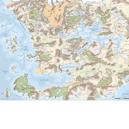 Map Of Faerun High Res : America South Resolution Medium | Kelarislar