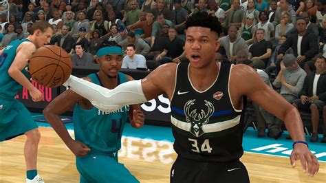 NBA Today 1/24 Milwaukee Bucks vs Charlotte Hornets Full Game Highlights | NBA 2K - YouTube