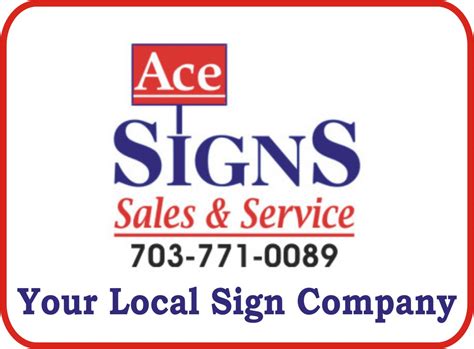 Contact Us – Ace Signs -Your Local Sign Company