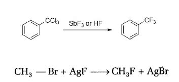 Swarts Reaction - Swarts Fluorination Method for Preparation of Alkyl Fluorides