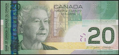 Canadian 20 Dollar Bill 2004 Queen Elizabeth II|World Banknotes & Coins Pictures | Old Money ...