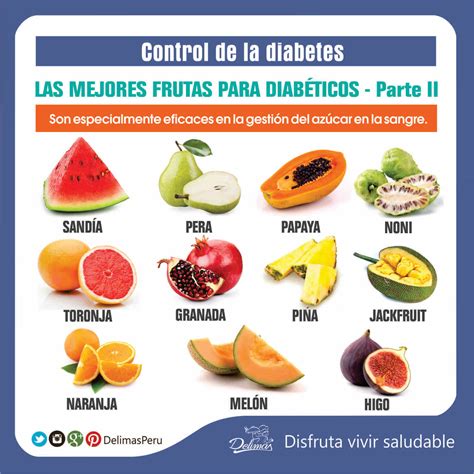 ¿Qué frutas puede comer un diabético? | Recomendadas y prohibidas - Alimentación Saludable Delimás