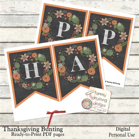 Printable Friendsgiving Banner Happy Friendsgiving Bunting - Etsy