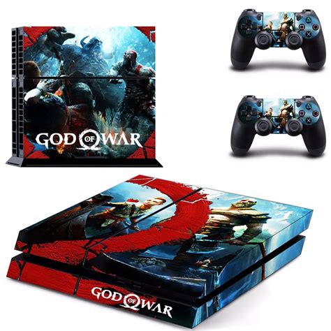 Game God of War 4 PS4 Skin Sticker - ConsoleSkins.co