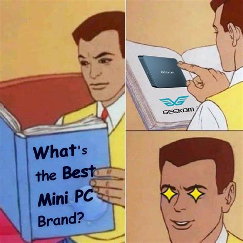 GEEKOM PC on Twitter: "When I asking the magic book: What is the BEST Mini PC Brand be like🤣🤣🤣 ...