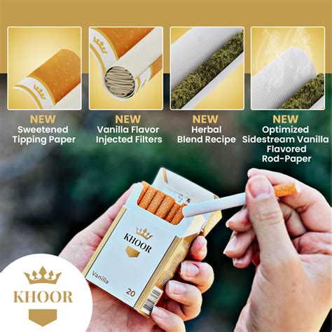 Vanilla Carton 10 Packs Tobacco-Free Cigarettes | Best Tobacco-Free Cigarettes