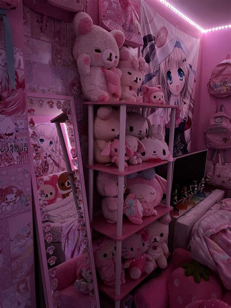 cutecore room | Kawaii room, Otaku room, Pink room decor