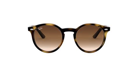 RJ9064S 44: Shop Ray-Ban Jr Tortoise Panthos Sunglasses at LensCrafters