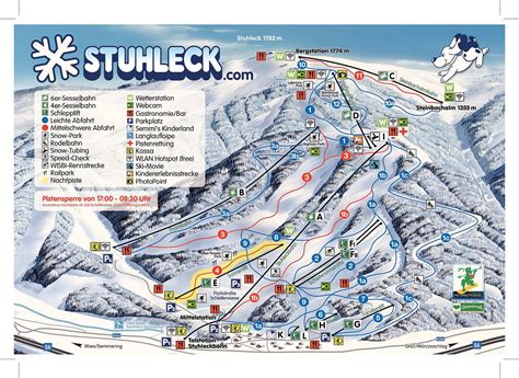 Semmering - sci map