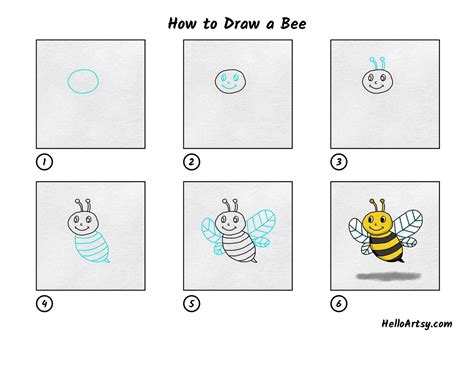 How to Draw a Bee - Messner Cant1944