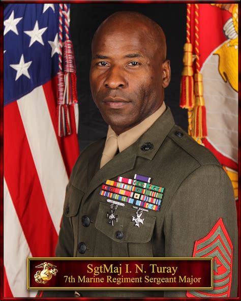 Sergeant Major Idris N. Turay > 1st Marine Division > Leaders