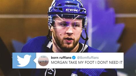 Leafs fans are pretty upset after latest Morgan Rielly injury news ...