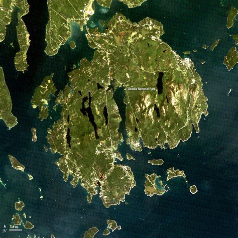 Acadia National Park | Acadia - Maine Landsat 5 acquired thi… | Flickr