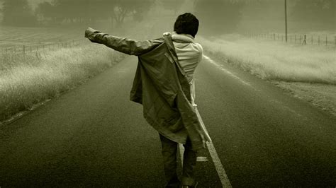 Alone Boy Walking On Road Wallpapers - Wallpaper Cave