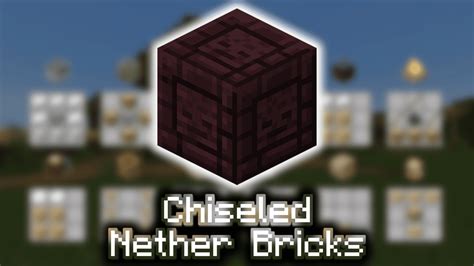 Chiseled Nether Bricks - Wiki Guide - 9Minecraft.Net