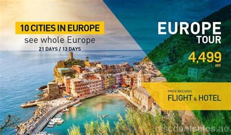 Special 21 Days Extensive Europe Tour Package - DiscountSales.ae ...