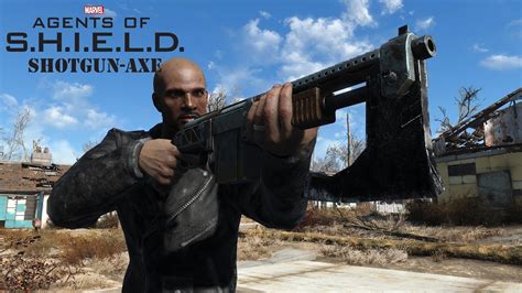 Fallout 4 mod: Mack's Shotgun-Axe (Agents of SHIELD) by mmdestiny/Big_McLrgHuge - YouTube