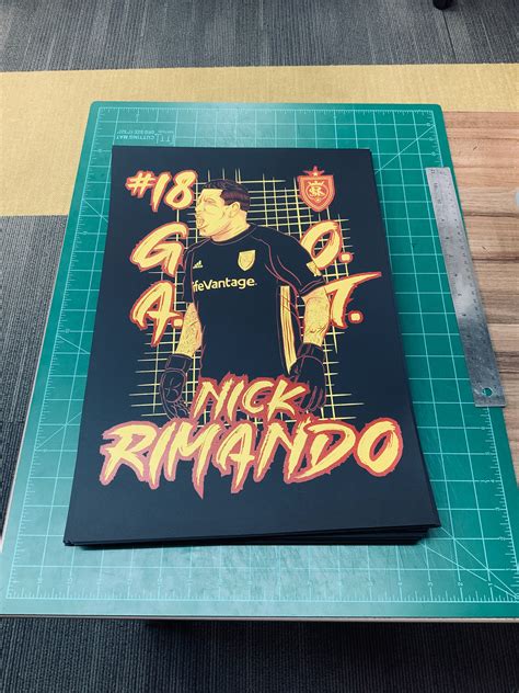 Nick Rimando Farewell Poster on Behance