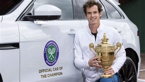 Jaguar celebrates Andy Murray Wimbledon victory | CarSession