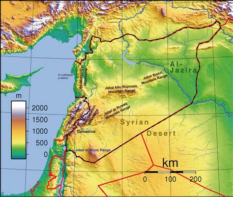 Syrian Desert Map ~ CAOTICAMARY