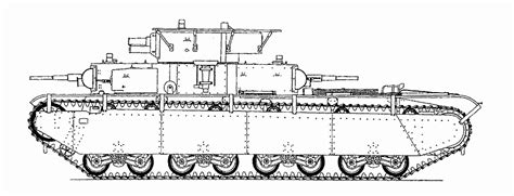 T35/A gallery of reference photos I use to make the tank./T-35A-side