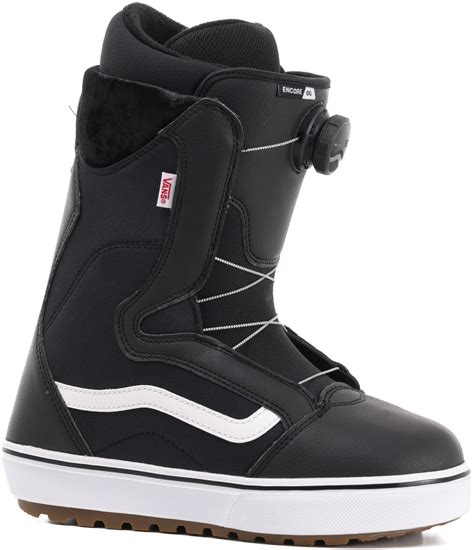 Vans Women's Encore OG Snowboard Boots 2024 - black/white | Tactics